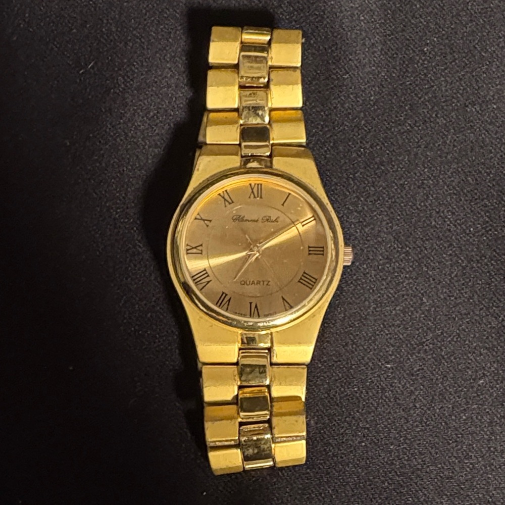 Vintage gold hamme Rubi men’s watch
